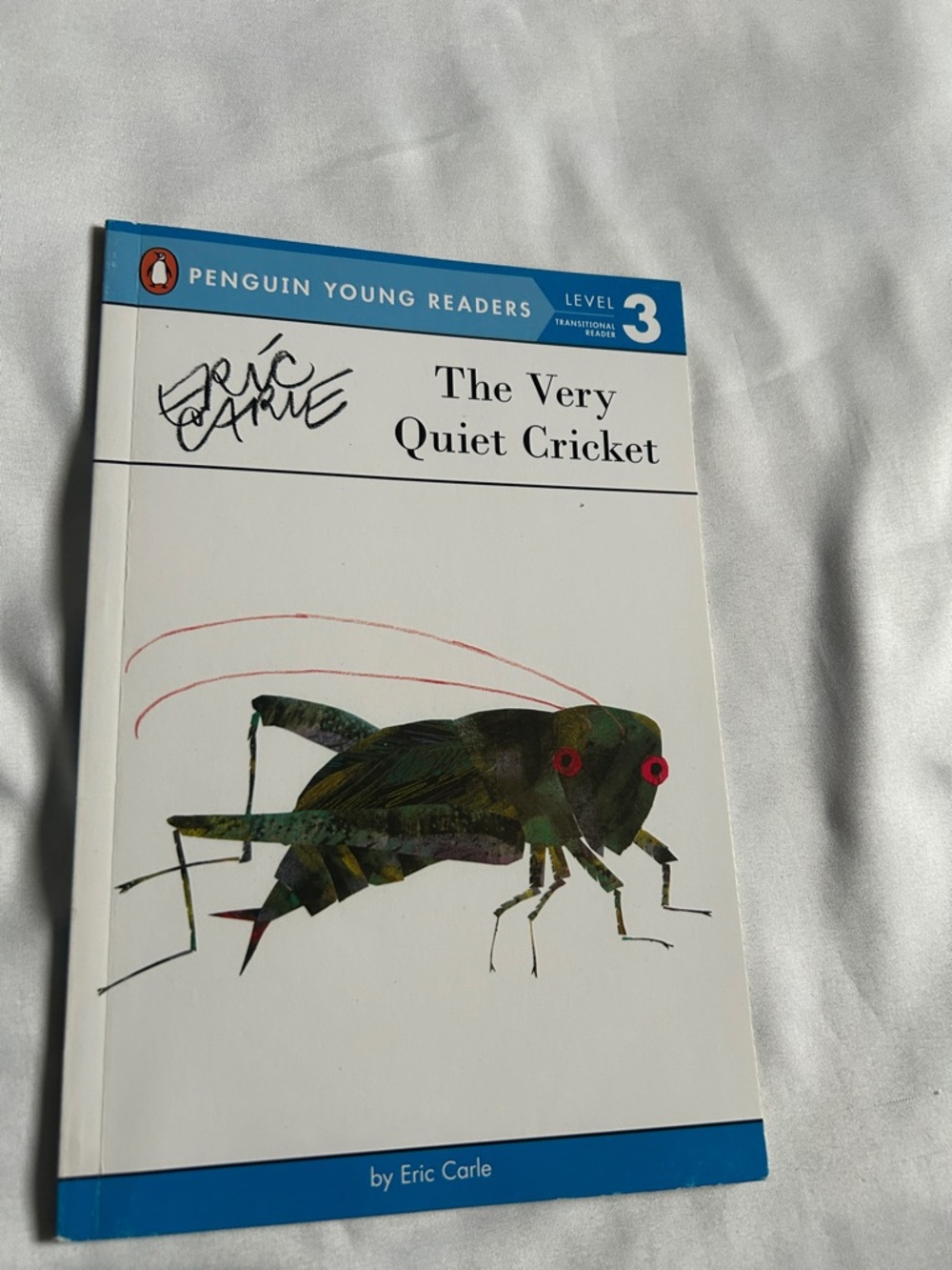💲SUPERSALE💲 the very quiet cricket by Eric Carle reader level 3